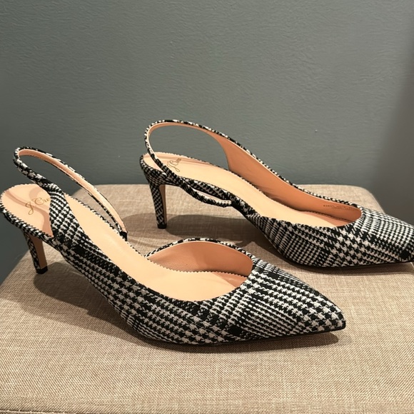 J Crew Collette Pump in Glen Plaid size 11 - Picture 2 of 5